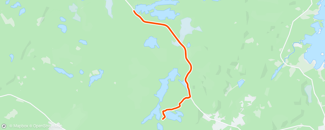 Mappa dell'attività Morning Run