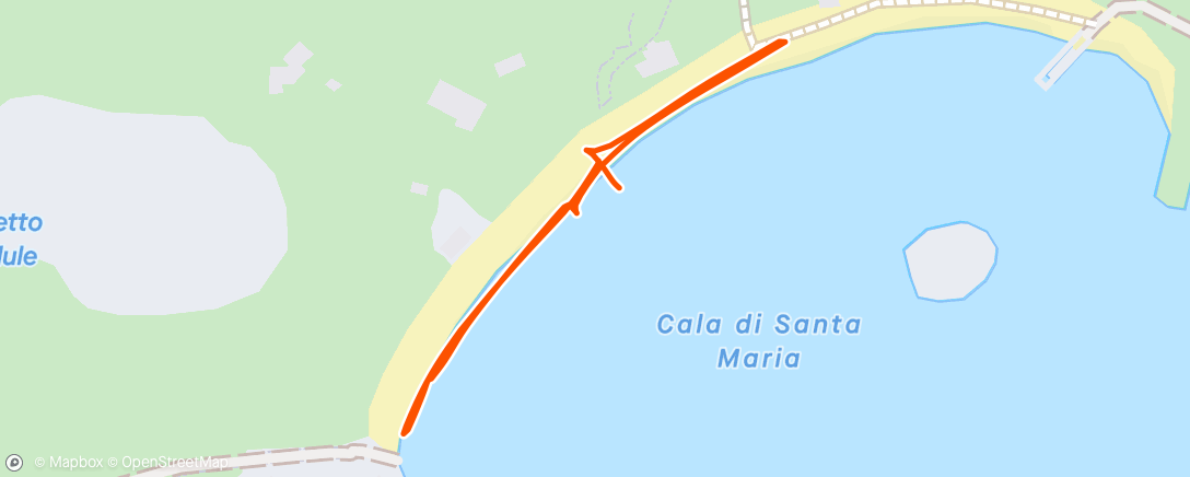 Map of the activity, quattro passi a Santa Maria