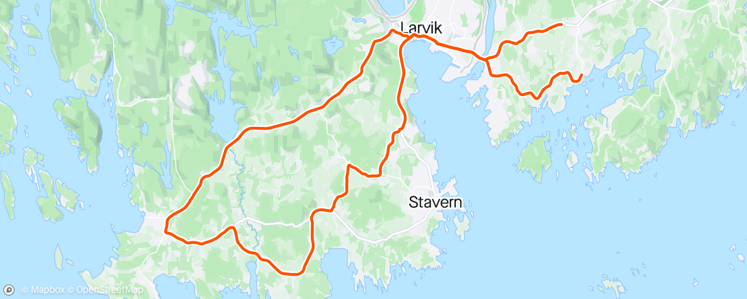 Map of the activity, Sol og vind og digg med utesykling