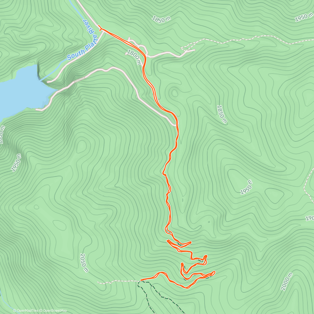 Map of the activity, Lenny's Rest Trail 5K