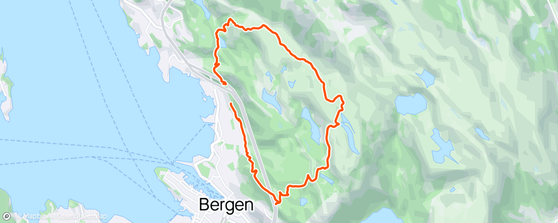 Carte de l'activité Sandviksfjellet