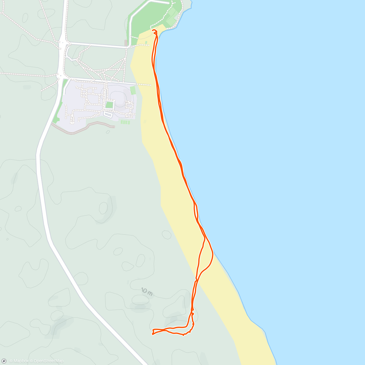 Mapa da atividade, 🇪🇸 Wydmy Corralejo, Fuerteventura