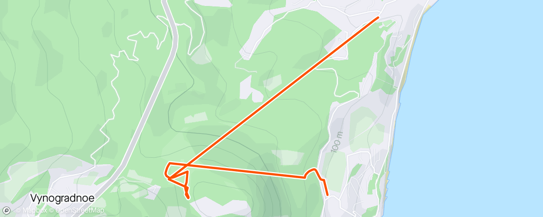 Mapa de la actividad, Walking, bug GPS