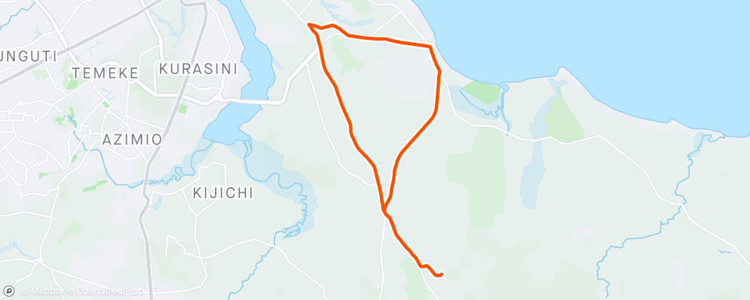 Map of the activity, Weekend Mode | Long Walk | 21.1 Kms