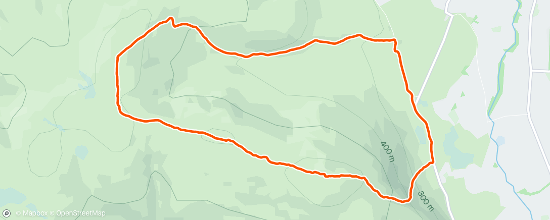 Map of the activity, Carrick Fell and High Pike