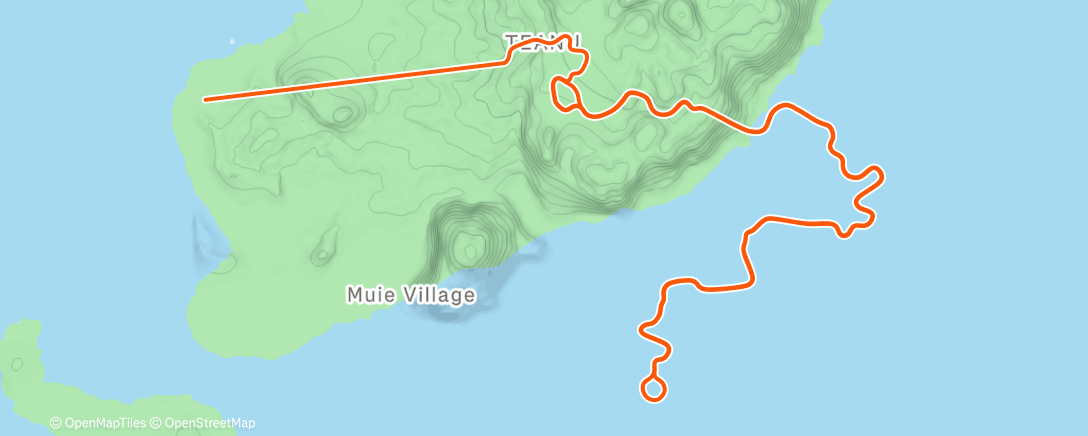 Map of the activity, Zwift - Tempus Fugit in Watopia