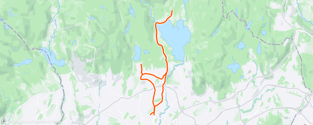 Map of the activity, Evening Ride// (20/40 @ >400) x3 ❄️