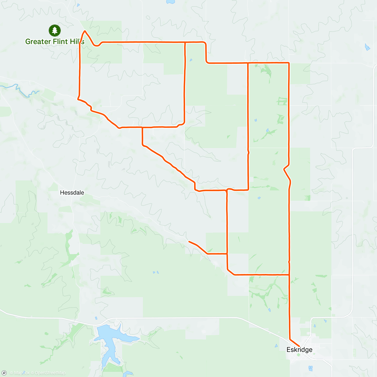 Map of the activity, Mud, wind, and exploring MMRs that were probably too rough for the actual course