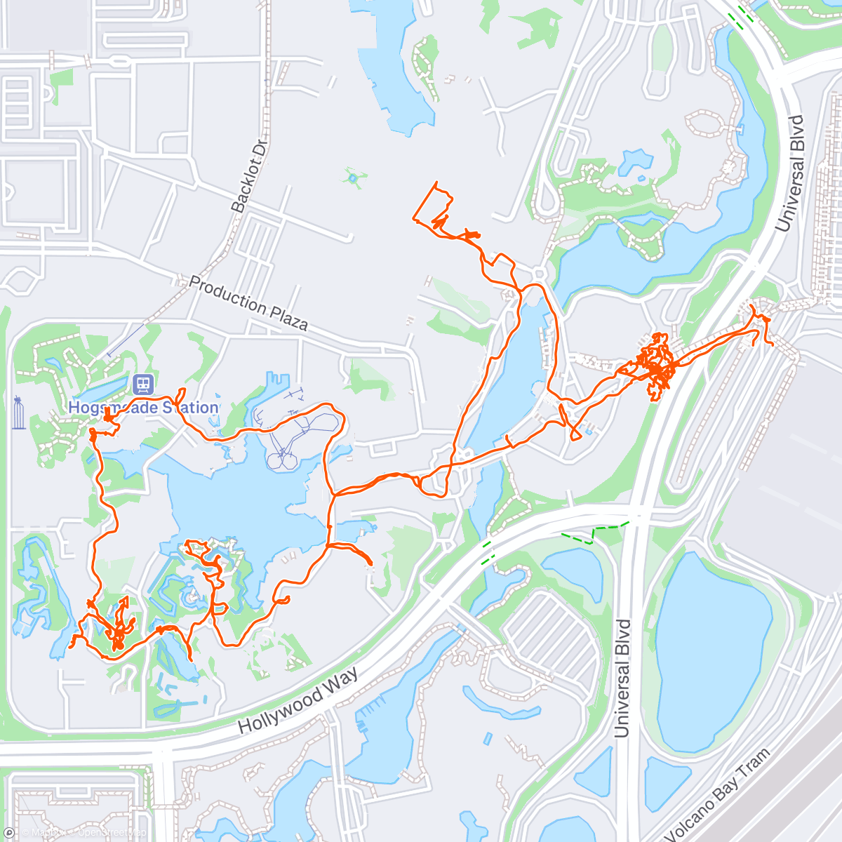 Map of the activity, ✨Universal - Day FINAL✨