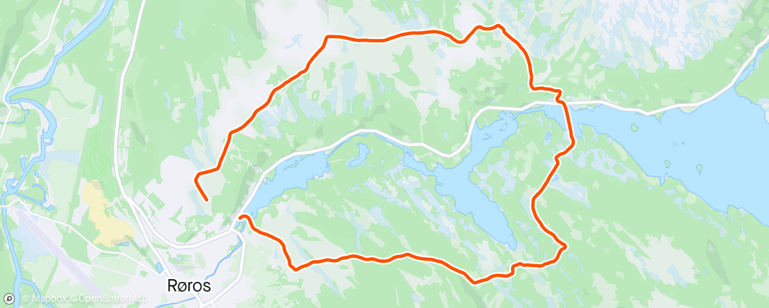 Mappa dell'attività Afternoon Nordic Ski