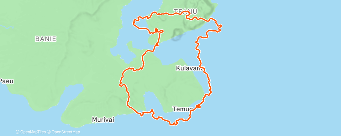 Map of the activity, Zwift - The Big Ring in Watopia