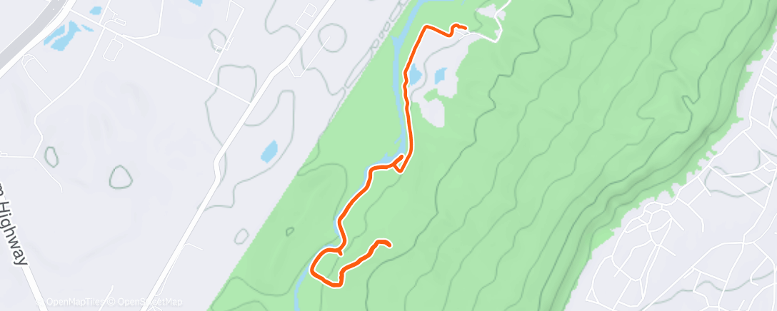 Mapa de la actividad (Reflection riding with Spidey)