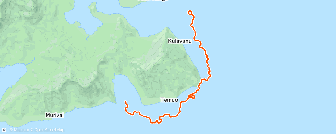 Map of the activity, Zwift - Southern Coast Cruise in Watopia