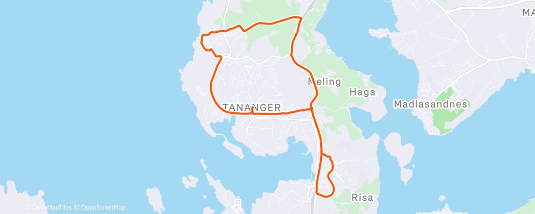 Карта физической активности (Hjemmekontor jog)