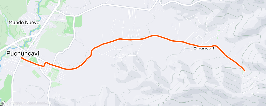 Map of the activity, De vuelta 🚴🏽‍♂️🏡
