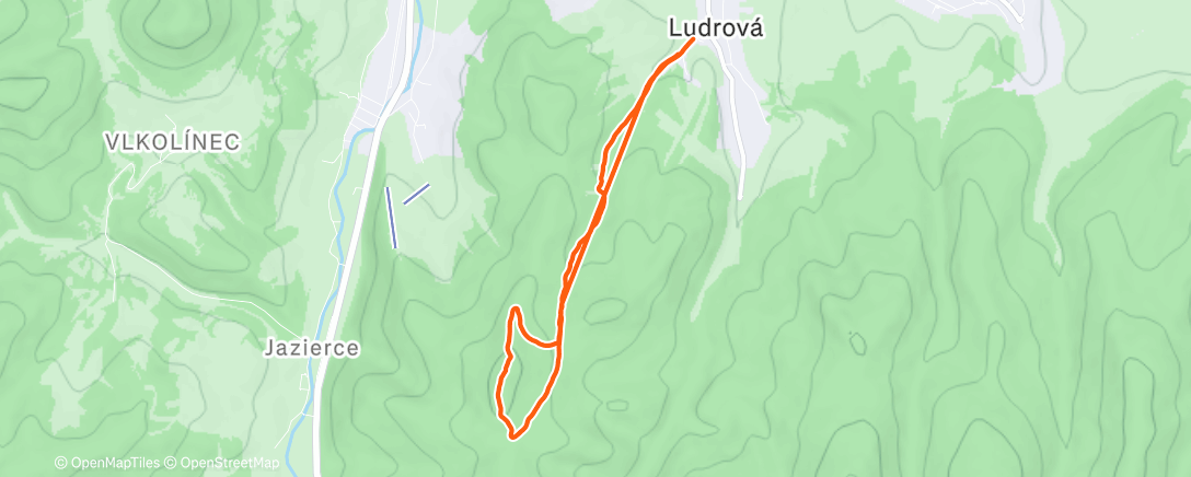 Peta aktivitas, Lunch Hike