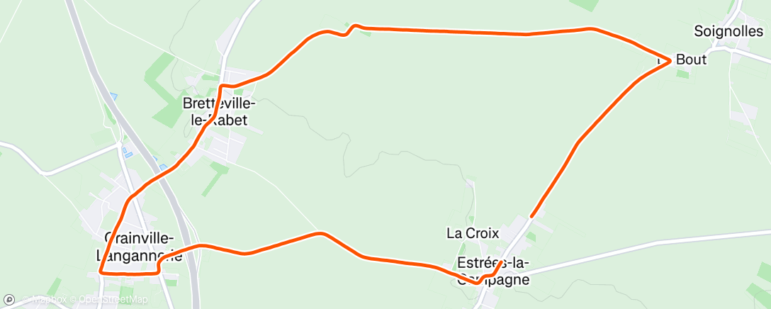 Map of the activity, De plus en plus convaincu par les bienfaits du vélo 😜