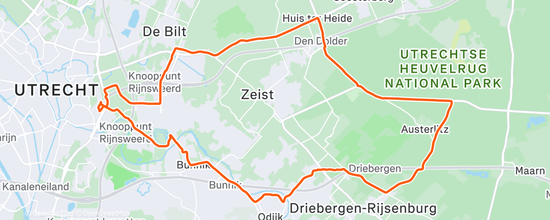 Map of the activity, Ochtendrit