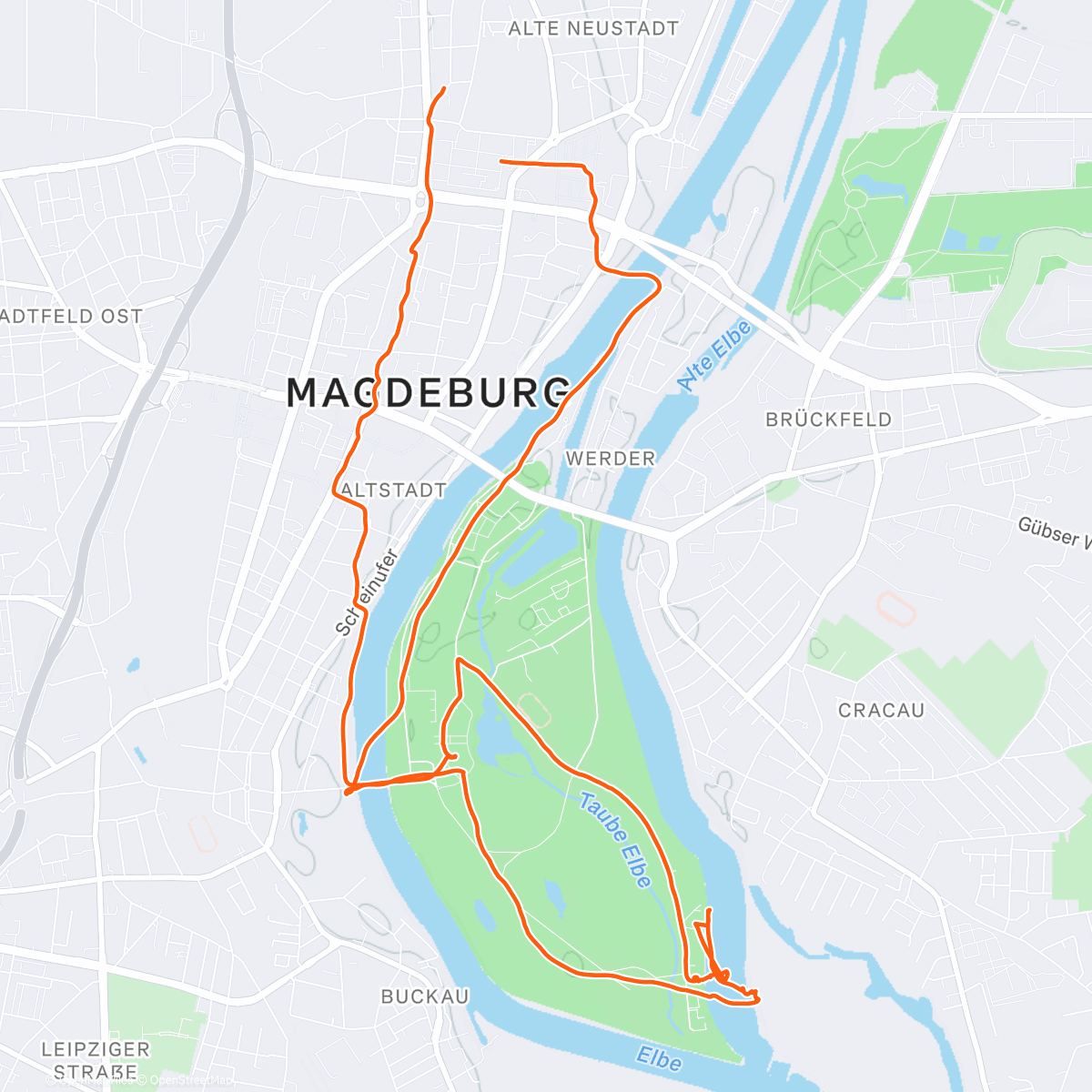 Map of the activity, Adventsspaziergang mit der FitX Familie