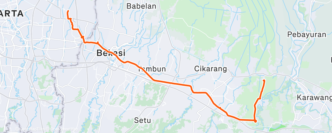 Map of the activity, #OAOT2025