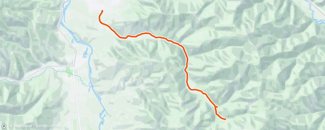 Map of the activity, Gravel Ride #2