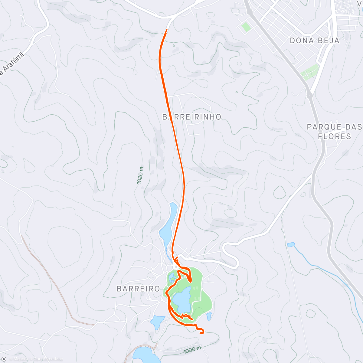 Map of the activity, Run /// Araxá 2024 - Mountain Bike World Series ///