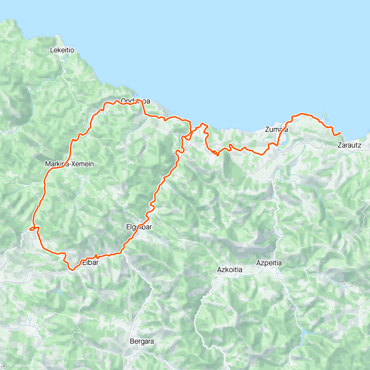Map of the activity, Goiz earra oroitzapenak gogoratuz