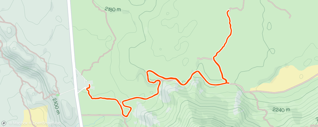 Map of the activity, Traillauf_Z1-2