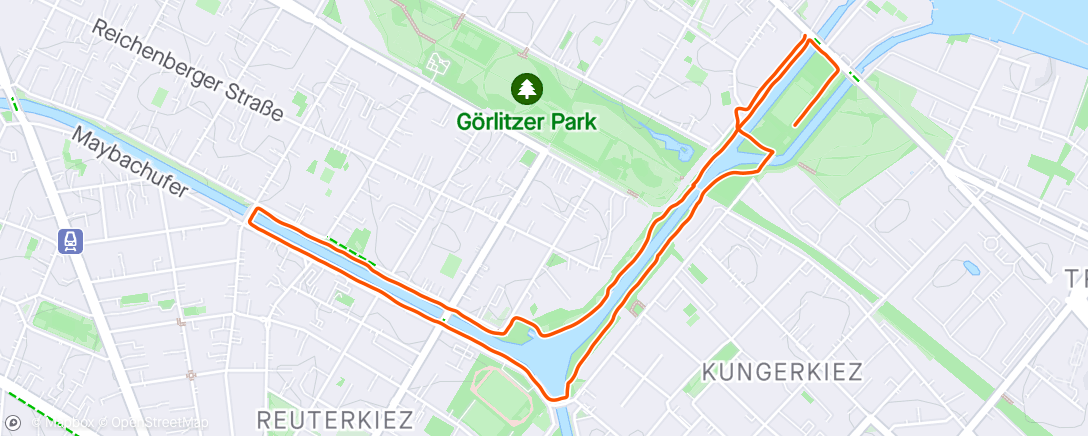 Kaart van de activiteit “Lots of parks in Berlin”