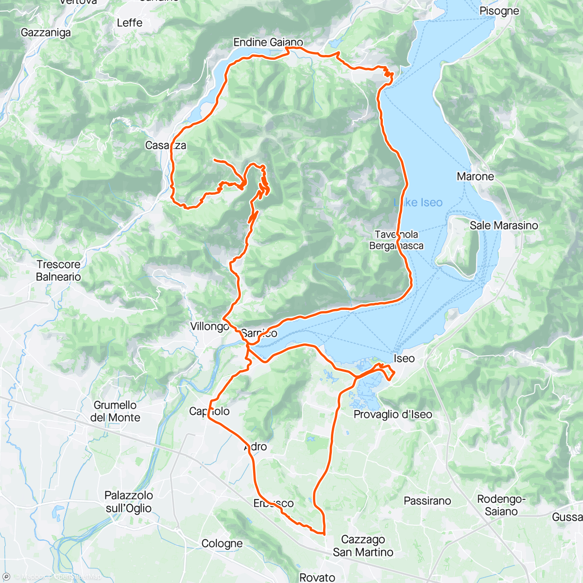 Karte der Aktivität „Tour de rosé #3”