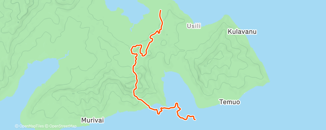 Map of the activity, Zwift - Temple Trek in Watopia