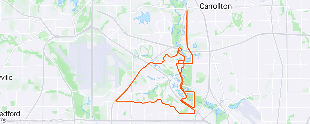 Map of the activity, 🌥 Afternoon Ride