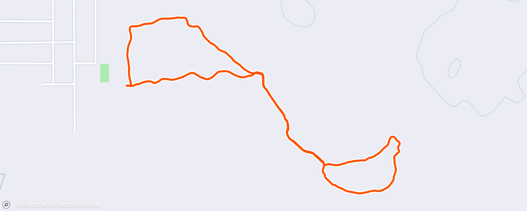 Mapa de la actividad (Afternoon Workout)