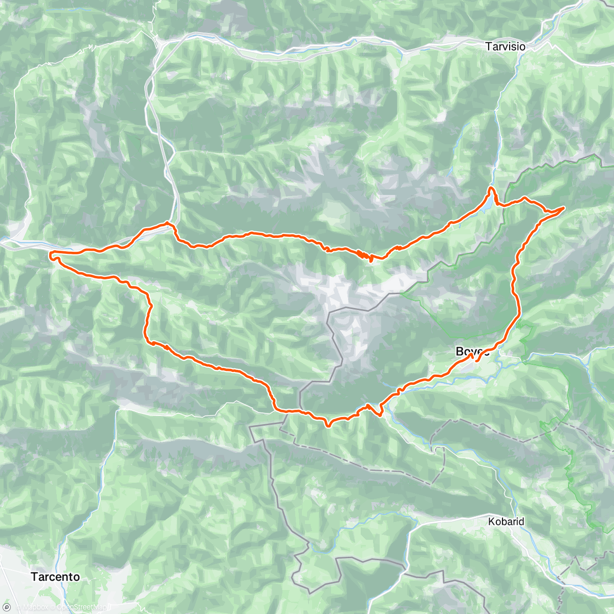 Map of the activity, Servus, i bims, 1 Backhendl
