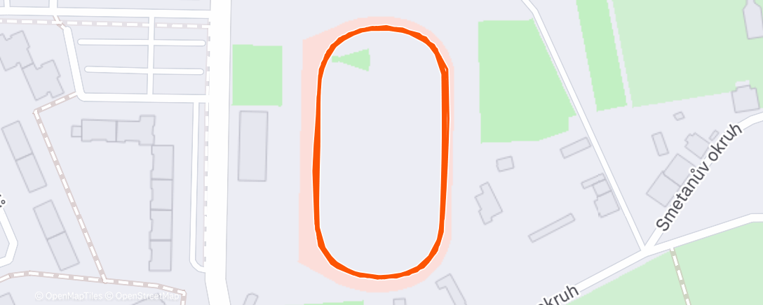 Карта физической активности (Afternoon Run)