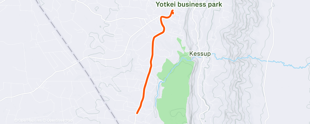 Карта физической активности (Утренний забег)