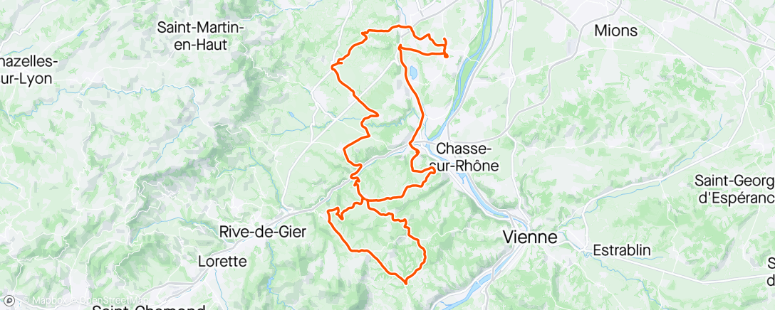 Map of the activity, Rallye des vergers
