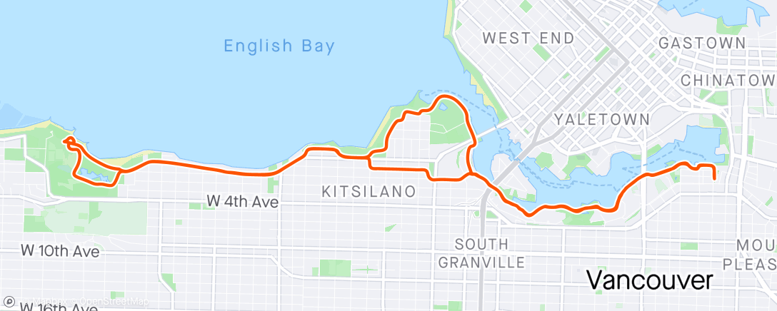 Map of the activity, Scooping out all the lil changes on the seawall