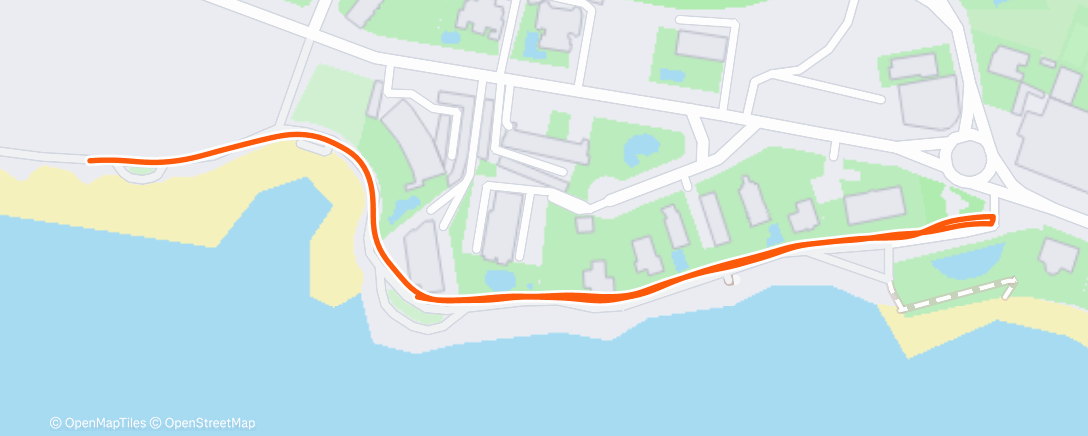 Map of the activity, Ochtendloop