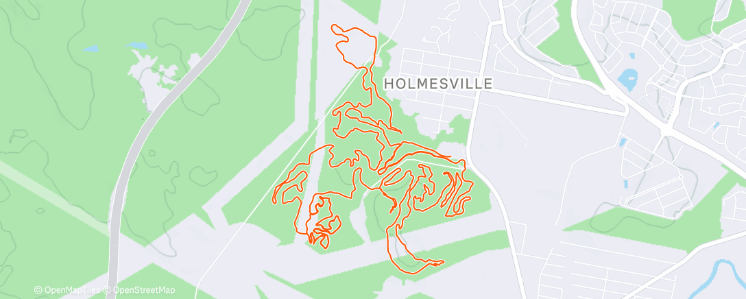 Map of the activity, Morning E-Mountain Bike Ride