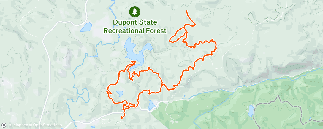 Map of the activity, Morning Ride