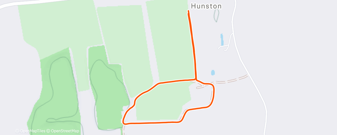 Mappa dell'attività Afternoon Walk