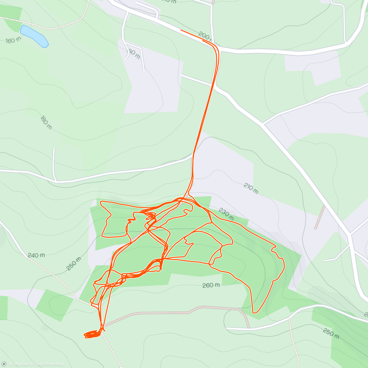Map of the activity, VTT sur le stade ! 🏟️ 😎