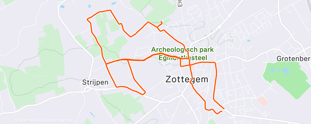 Map of the activity, Da lopen lukt wel 😵‍💫🥲