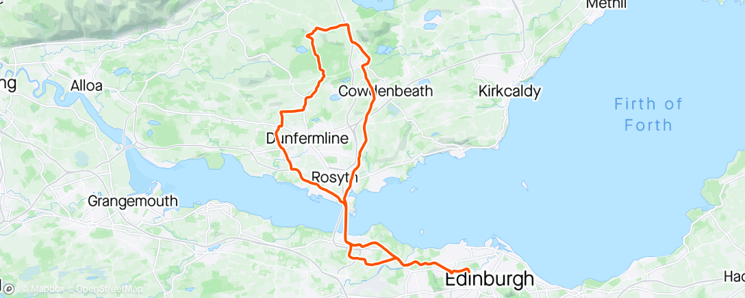 Карта физической активности (Miguel’s 9:20 north to Fife and Perth/Kinross-shire)