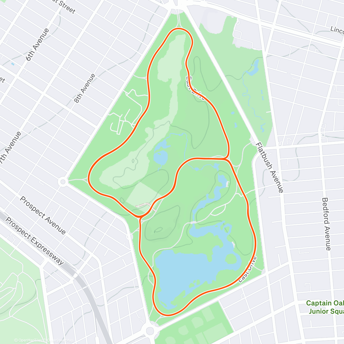 Map of the activity, Zwift - Race: Zwift Crit Racing Club - Issendorf Express (C) on Issendorf Express in New York