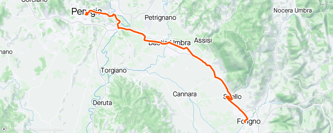 Map of the activity, Giro d'Italia TT🇮🇹