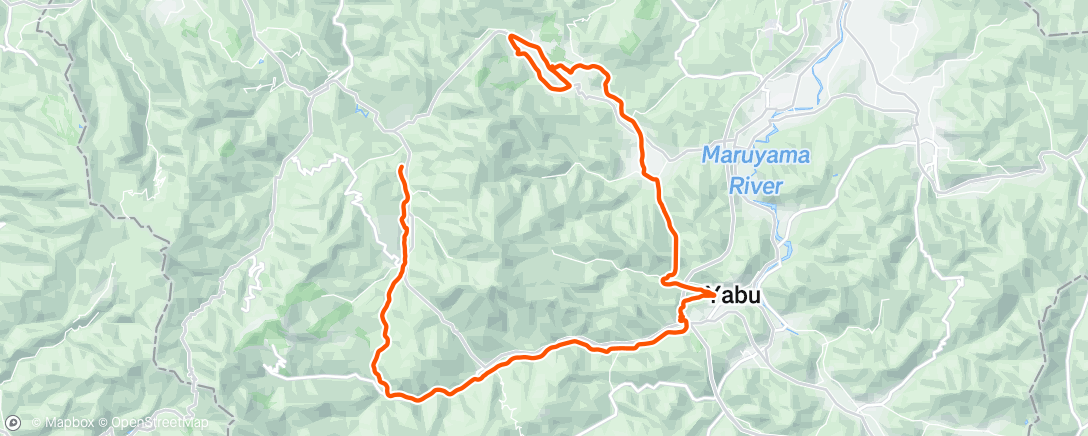 Map of the activity, Morning Ride