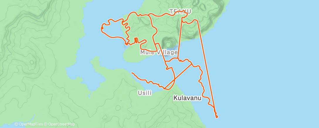 Map of the activity, Zwift - Tick Tock in Watopia