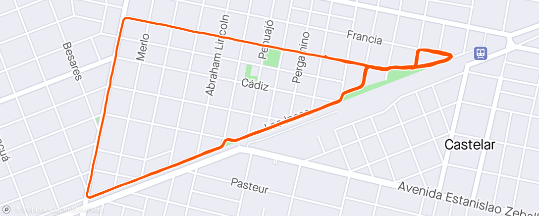 Map of the activity, 🏃🍁☁️🌬️Carrera de tarde🐓